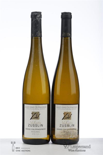 RIESLING PFINGSTBERG 2012 - Valentin Zusslin - 2 Bottles