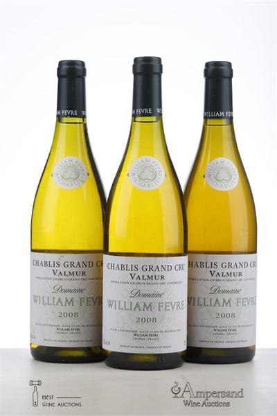CHABLIS VALMUR 2008 - William Fevre - 3 Bottles