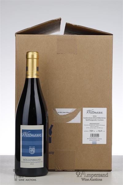 SPATBURGUNDER GUNDERSHEIM HOLLENBRAND GG 2023 - Wittmann - 12 Bottles - Oc 12