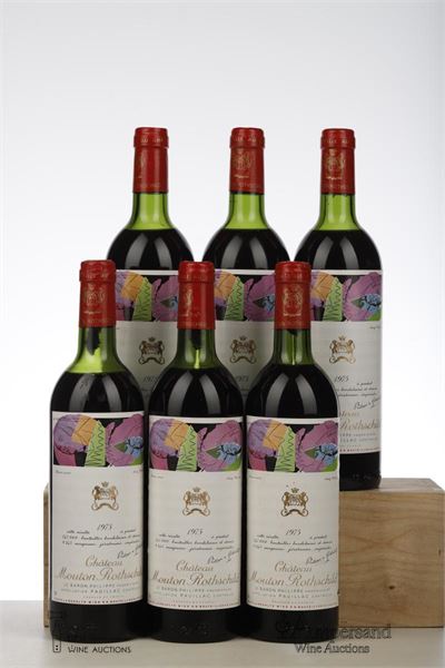 MOUTON ROTHSCHILD 1975 - Mc - 6 Bottles - Owc 6