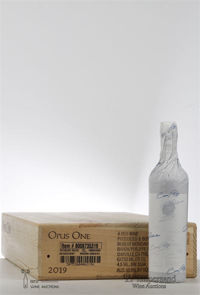 OPUS ONE 2019 - Mondavi/Rothschild - 6 Bottles - Owc 6
