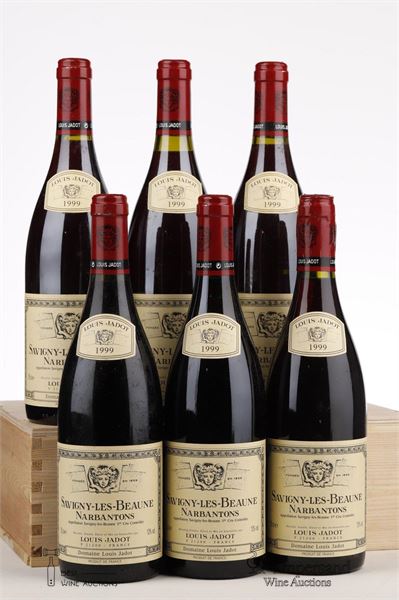 SAVIGNY LES BEAUNE NARBANTONS 1999 - Louis Jadot - 6 Bottles