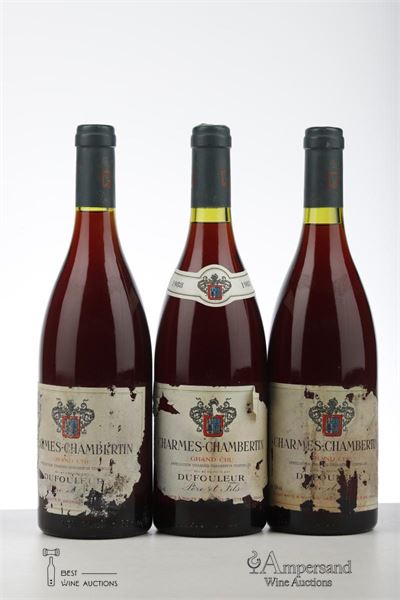 CHARMES CHAMBERTIN 1988 - Dufouleur Pere et Fils - 3 Bottles