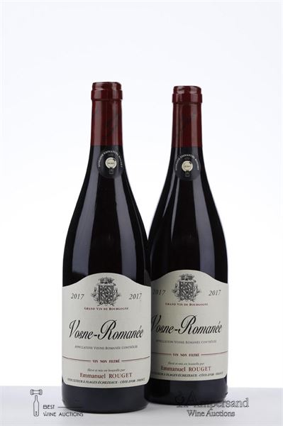 VOSNE ROMANEE 2017 - Emmanuel Rouget - 2 Bottles