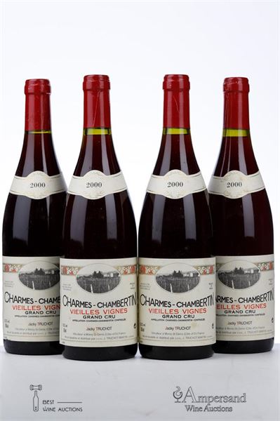 CHARMES CHAMBERTIN VIEILLES VIGNES 2000 - Jacky Truchot - 4 Bottles