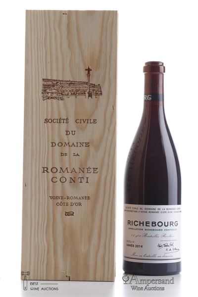 RICHEBOURG 2014 - Domaine de la Romanee Conti - 1 Bottle - Owc 1