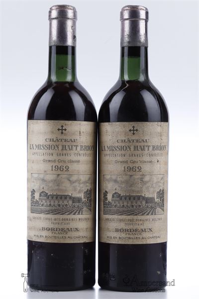 MISSION HAUT BRION 1962  - 2 Bottles