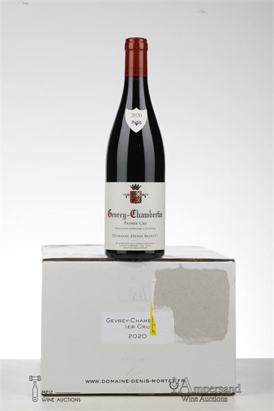 GEVREY CHAMBERTIN 1 ER CRU 2020 - Denis Mortet  - 6 Bottles - Oc 6
