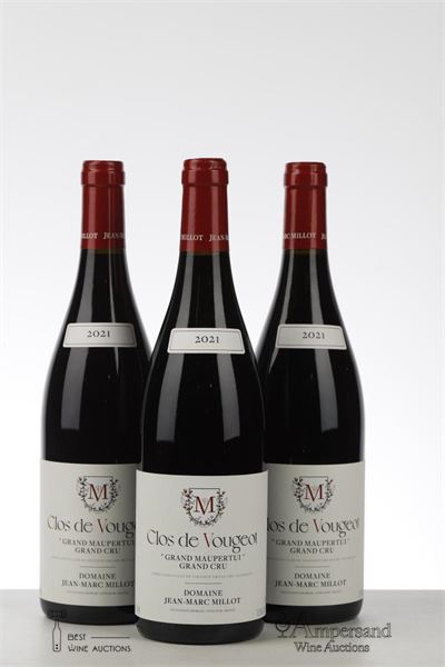 CLOS DE VOUGEOT GRAND MAUPERTUI 2021 -  Jean Marc Millot - 3 Bottles