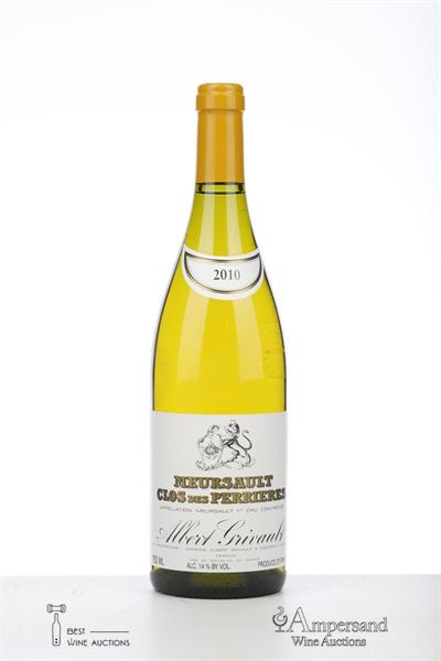 MEURSAULT CLOS DES PERRIERES 2010 - Albert Grivault - 1 Bottle