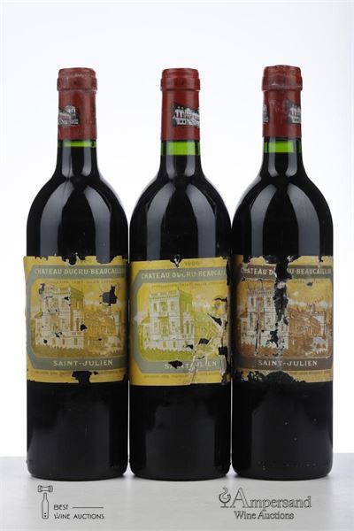DUCRU BEAUCAILLOU 1986 - Mc - 3 Bottles