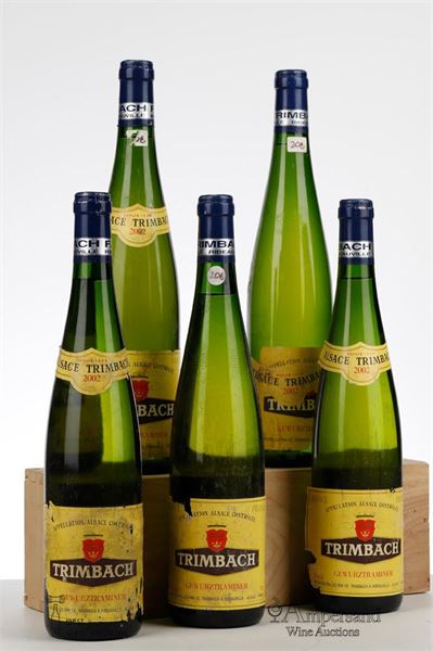 GEWURZTRAMINER 2002 - Trimbach - 5 Bottles