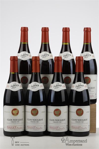 CLOS VOUGEOT 2006 - Poulet - 8 Bottles