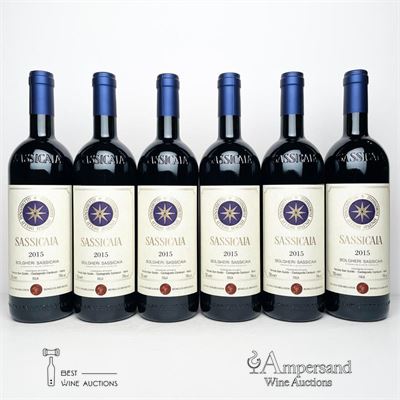 SASSICAIA 2015 - Tenuta San Guido - 6 Bottles