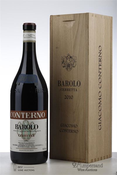 BAROLO CERRETTA 2010 - Giacomo Conterno - 1 x 1,500 Ltr - Owc 1