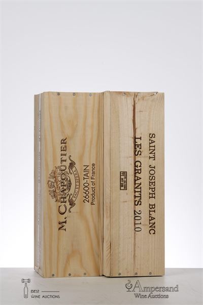 SAINT JOSEPH BLANC LES GRANITS 2010 - Chapoutier - 2 Magnums - Owc 1