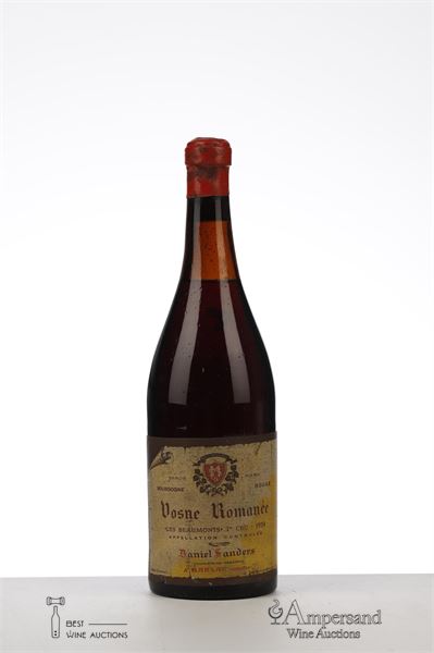 VOSNE ROMANEE LES BEAUMONTS 1959 - Daniel Sanders - 1 Bottle