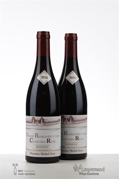 VOSNE ROMANEE CLOS DES REAS 2018 - Michel Gros - 2 Bottles