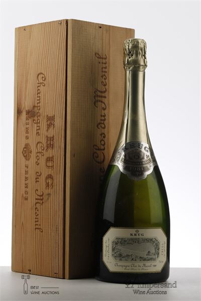 KRUG CLOS DU MESNIL 1981 - Krug - bottle nr 10382 - 1 Bottle - Owc 1