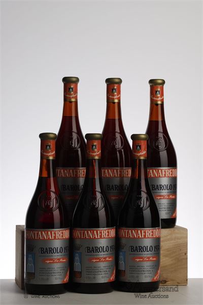 BAROLO VIGNA LA ROSA 1974 - Fontanafredda - 6 Bottles