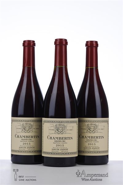 CHAMBERTIN 2015 - Louis Jadot - 3 Bottles