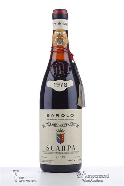 BAROLO I BOSCARETTI 1978 - Scarpa - 1 Bottle