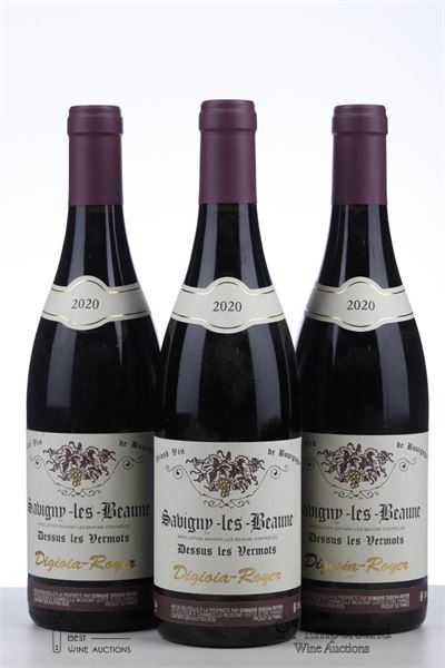 SAVIGNY LES BEAUNE DESSUS LES VERMOTS 2020 - Digioia Royer - 3 Bottles