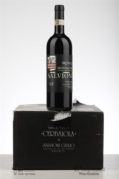 BRUNELLO DI MONTALCINO LA CERBAIOLA 2012 - Salvioni - 5 Bottles - Oc 6