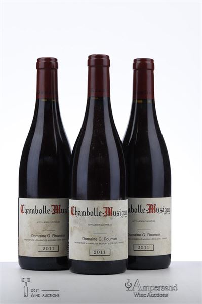 CHAMBOLLE MUSIGNY 2011 - Georges Roumier - 3 Bottles