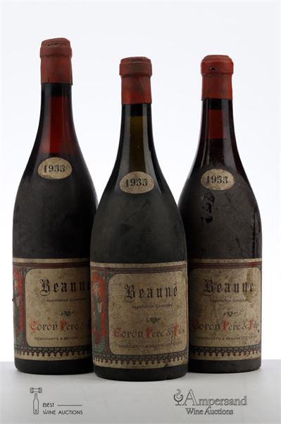 BEAUNE 1955 - Coron - MB - 3 Bottles