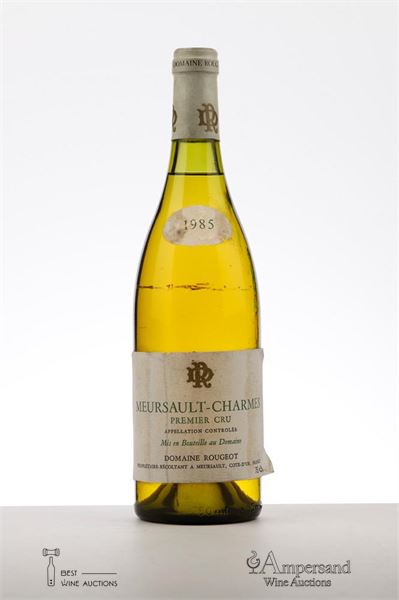 MEURSAULT CHARMES 1985 - Rougeot - 1 Bottle