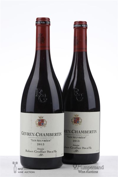 GEVREY CHAMBERTIN LES SEUVREES 2013 - Robert Groffier - 2 Bottles