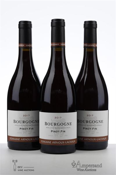 BOURGOGNE ROUGE PINOT FIN 2017 - Arnoux Lachaux - 3 Bottles