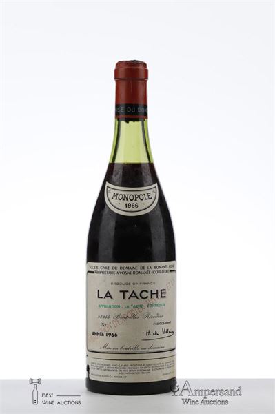 LA TACHE 1966 - Domaine de la Romanee Conti - 1 Bottle