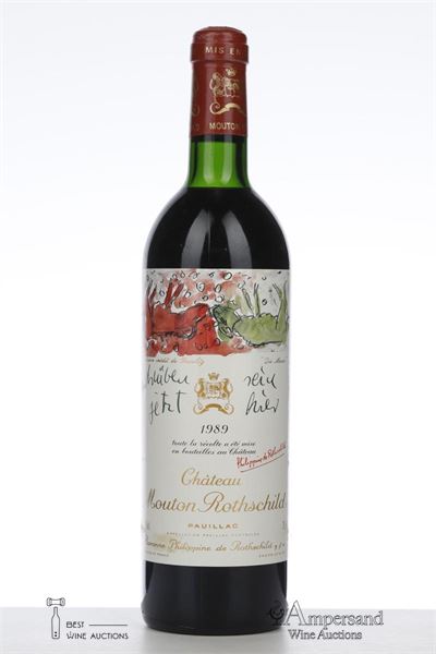 MOUTON ROTHSCHILD 1989 - Mc - 1 Bottle