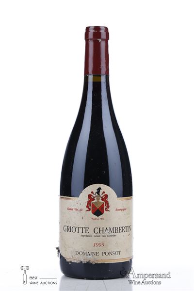 GRIOTTE CHAMBERTIN 1995 - Ponsot - 1 Bottle