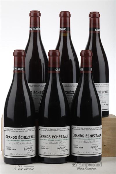 GRANDS ECHEZEAUX 2004 - Domaine de la Romanee Conti - 6 Bottles