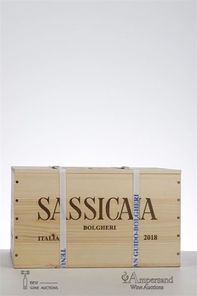 SASSICAIA 2018 - Tenuta San Guido - 6 Bottles - Owc 6