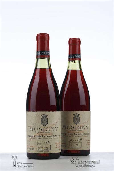 MUSIGNY VIEILLES VIGNES 1979 - Comte Georges de Vogue - 2 Bottles