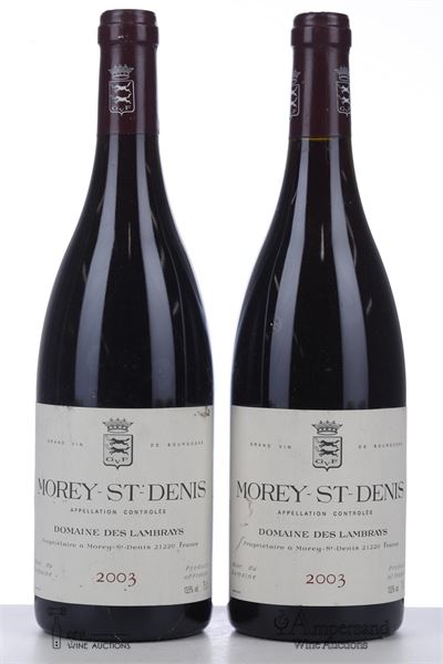 MOREY ST DENIS 2003 - Domaine des Lambrays - 2 Bottles