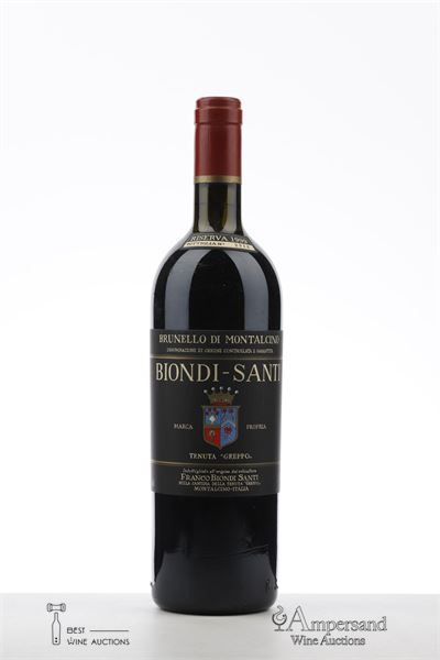 BRUNELLO DI MONTALCINO RISERVA 1999 - Biondi Santi - 1 Bottle