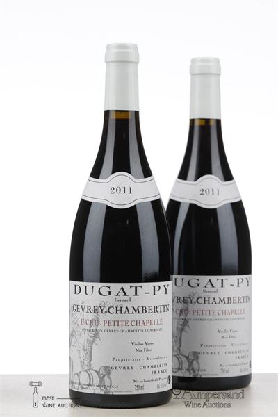 GEVREY CHAMBERTIN PETITE CHAPELLE 2011 - Dugat Py - 2 Bottles