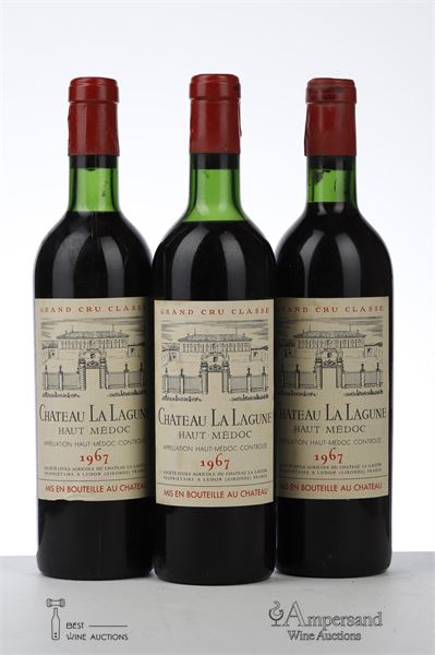 LA LAGUNE 1967 - Mc - 3 Bottles