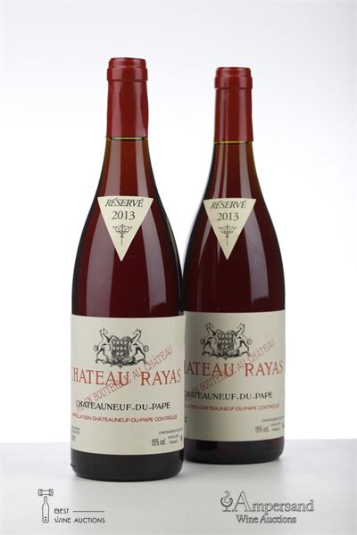 CHATEAUNEUF DU PAPE RAYAS 2013 - Reynaud - 2 Bottles
