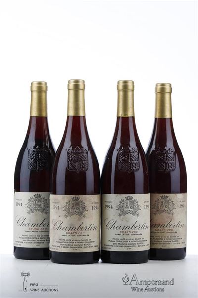 CHAMBERTIN 1994 - Philippe Charlopin Parizot - 4 Bottles