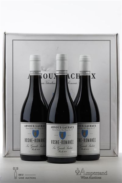 VOSNE ROMANEE LES GRANDS SUCHOTS 2018 - Arnoux Lachaux - 3 Bottles - Oc 3