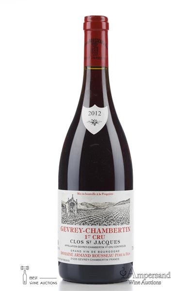 GEVREY CHAMBERTIN CLOS ST JACQUES 2012 - Armand Rousseau - 1 Bottle
