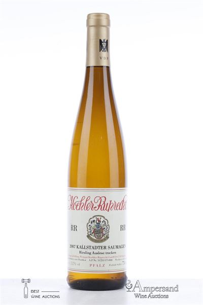 KALLSTADTER SAUMAGEN RR RIESLING AUSLESE TROCKEN 2007 - Koehler Ruprecht - 1 Bottle