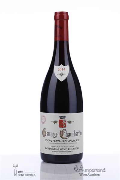 GEVREY CHAMBERTIN LAVAUX ST JACQUES 2014 - Armand Rousseau - 1 Bottle