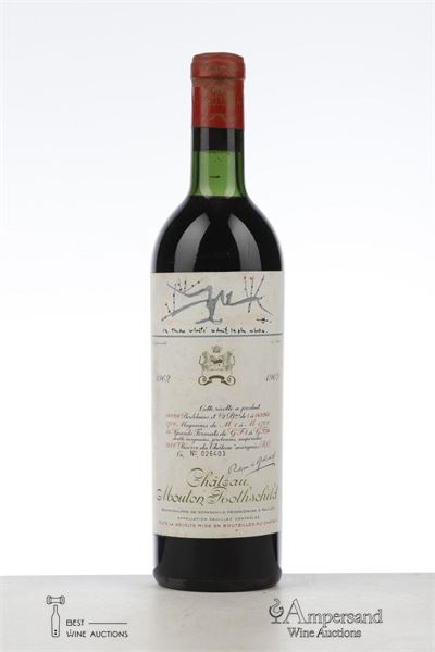 MOUTON ROTHSCHILD 1962 - Mc - 1 Bottle